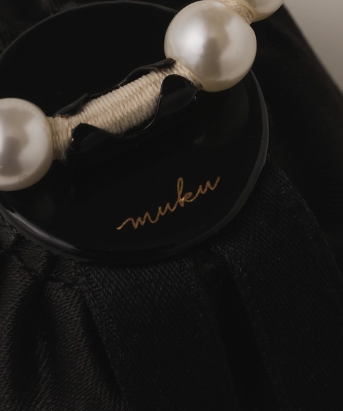 muku（ムク）の「HAIRTIE/ROSE×PEARL（ヘアゴム・レディース・ブラック・FREE）」の22枚目の写真
