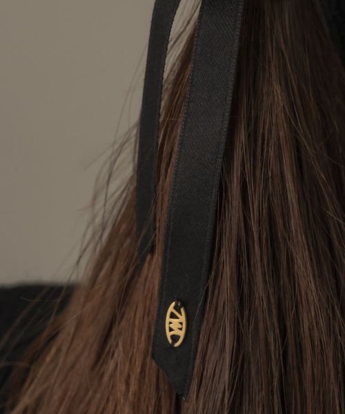 muku（ムク）の「HAIRTIE/ROSE×PEARL（ヘアゴム・レディース・ブラック・FREE）」の8枚目の写真