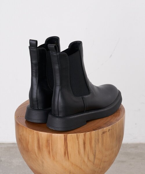 SHENERY(シーナリー)の「インヒールサイドゴアブーツ(ブーツ・レディース・ブラック・36/37/38)」の4枚目の写真