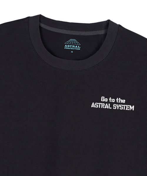 ASTRAL PROJECTION(アストラルプロジェクション)の「アストラルシステム オーバーサイズ ロングスリーブTシャツ_チャコール(Tシャツ/カットソー・メンズ・その他・LARGE/MEDIUM/X-LARGE)」の3枚目の写真
