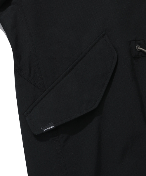 COVERNAT(カバーナット)の「M-51フィッシュテイルパーカー ブラック(ミリタリージャケット・レディース・その他・LARGE/MEDIUM/SMALL/X-LARGE/X-SMALL/XX-LARGE)」の8枚目の写真