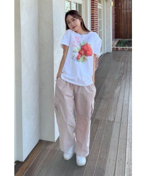 ZEROPLANET（ゼロプラネット）の「ベリードリームグラフィックTシャツ[ホワイト]（Tシャツ/カットソー・レディース・その他・FREE）」の12枚目の写真