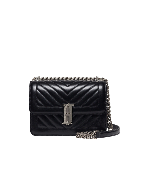 JESTINA(ジェイエスティナ)の「ジョエルキルティングSMチェーンショルダーBK (JHNCHA0BS700BK010)(ショルダーバッグ・レディース・ブラック・FREE)」の2枚目の写真