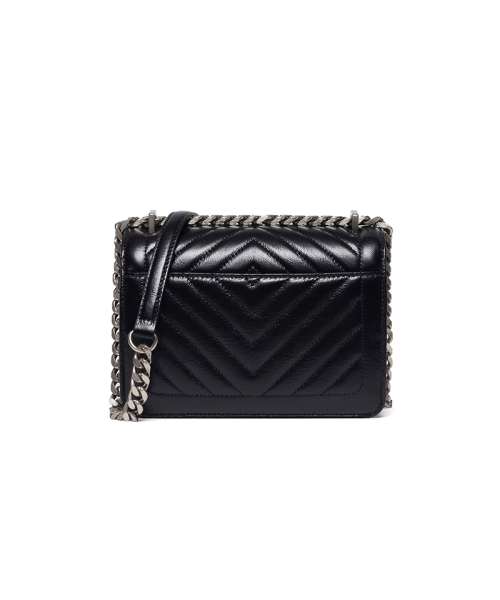 JESTINA(ジェイエスティナ)の「ジョエルキルティングSMチェーンショルダーBK (JHNCHA0BS700BK010)(ショルダーバッグ・レディース・ブラック・FREE)」の3枚目の写真