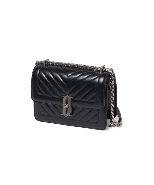 JESTINA(ジェイエスティナ)の「ジョエルキルティングSMチェーンショルダーBK (JHNCHA0BS700BK010)(ショルダーバッグ・レディース・ブラック・FREE)」の4枚目の写真
