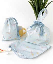 panpantutu（パンパンチュチュ）の「ランチ３点セット(ランチクロス/ミニ巾着/ランチ巾着)（ポーチ・キッズ）」