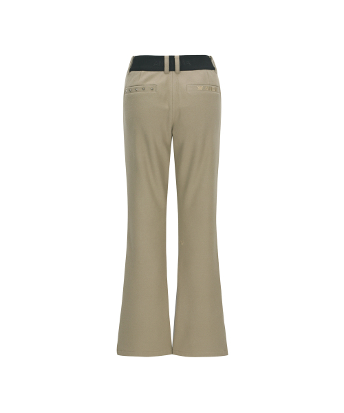 ANEW GOLF（アニューゴルフ）の「W ESSENTIAL FLEECE BOOTCUT L/PT_BE（その他パンツ・レディース・その他・LARGE/MEDIUM/XX-SMALL/X-SMALL/SMALL）」の2枚目の写真
