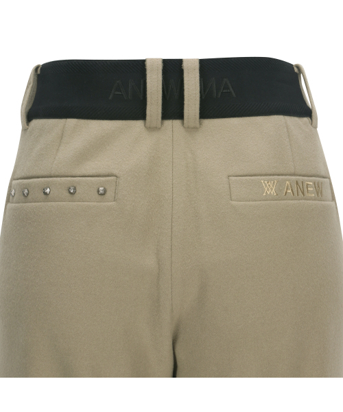 ANEW GOLF（アニューゴルフ）の「W ESSENTIAL FLEECE BOOTCUT L/PT_BE（その他パンツ・レディース・その他・LARGE/MEDIUM/XX-SMALL/X-SMALL/SMALL）」の7枚目の写真
