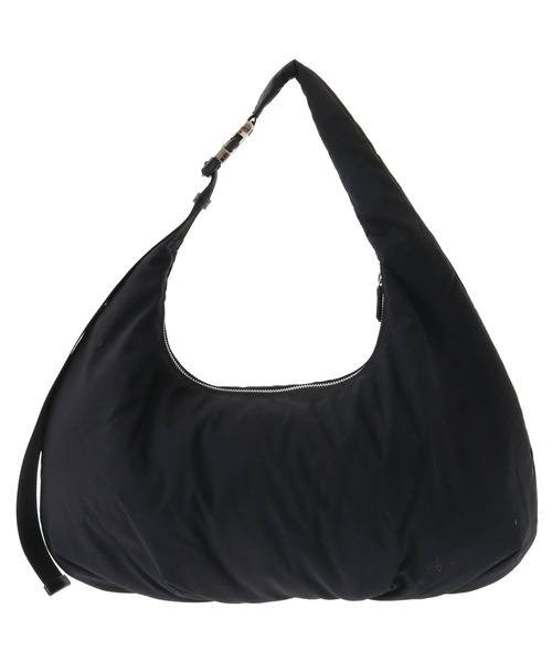 CONVERSE TOKYO(コンバーストウキョウ)の「NYLON GATHER MOON SHOULDER BAG(ショルダーバッグ・レディース・ライトベージュ/カーキ/ブラック・FREE)」の8枚目の写真
