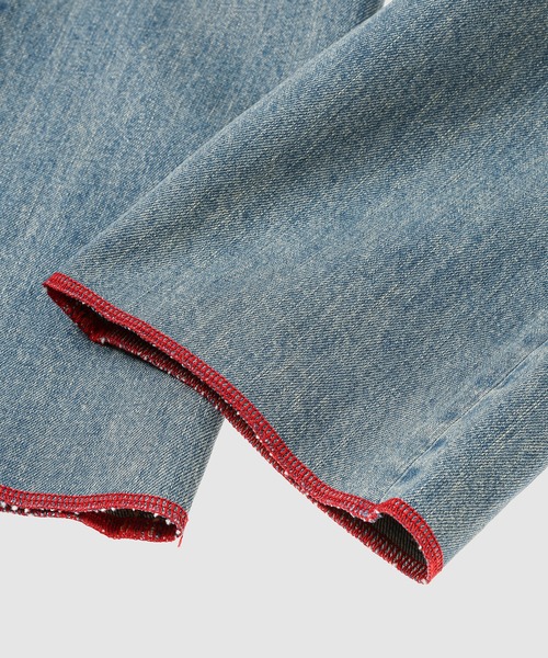 JUNYA WATANABE MAN（ジュンヤワタナベマン）の「Levi's W-NAME COTTON DENIM（デニムパンツ・メンズ・インディゴブルー・M/S/XS/L）」の2枚目の写真