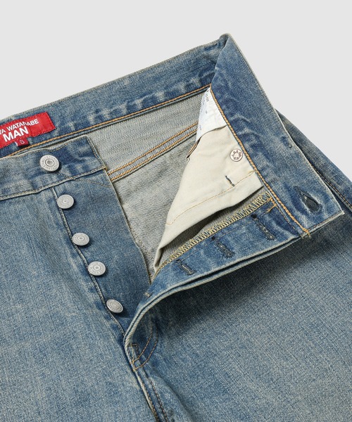 JUNYA WATANABE MAN（ジュンヤワタナベマン）の「Levi's W-NAME COTTON DENIM（デニムパンツ・メンズ・インディゴブルー・M/S/XS/L）」の5枚目の写真