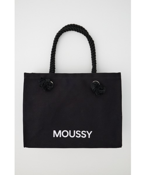 MOUSSY(マウジー)の「MOUSSY SOUVENIR CANVAS バッグ(ショルダーバッグ・レディース・ホワイト/グレー/ブラック・FREE)」の4枚目の写真