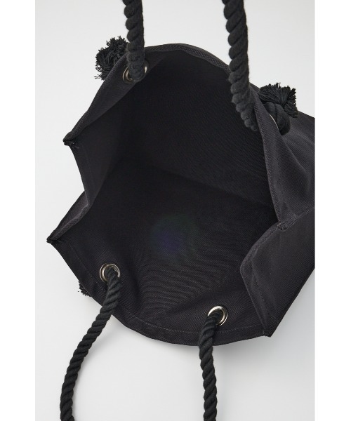 MOUSSY(マウジー)の「MOUSSY SOUVENIR CANVAS バッグ(ショルダーバッグ・レディース・ホワイト/グレー/ブラック・FREE)」の9枚目の写真