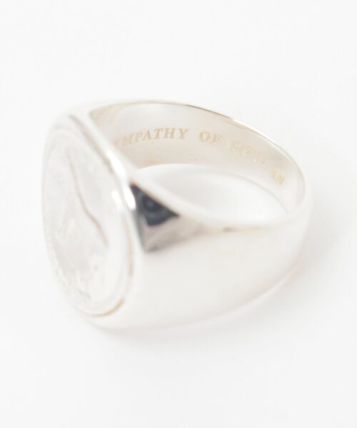 Tiara(ティアラ)の「【SYMPATHY OF SOUL/シンパシーオブソウル】Mini Classic Coin Ring(リング・レディース・シルバー・FREE)」の2枚目の写真