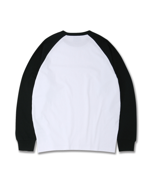 アイドル Raglan Long Sleeved t shirt Dolphin Silicone Print Raglan Long Sleeve T-Shirt Black
