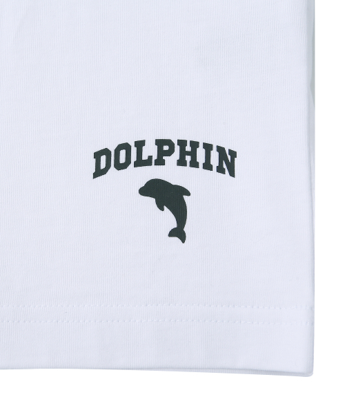 DOLPHIN WAVE APPAREL(ドルフィンウェーブアパレル)の「ドルフィンシリコンプリントラグラン長袖Tシャツブラック(Tシャツ/カットソー・メンズ・その他・MEDIUM/LARGE/X-LARGE)」の3枚目の写真