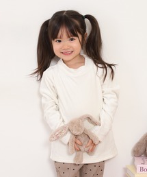 FUNALIVE（ファンアライブ）の「ストレッチベロア ハイネック 長袖Tシャツ KIDS（Tシャツ/カットソー）」