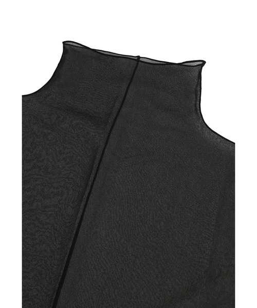 1er Arrondissement（プルミエアロンディスモン）の「【追加】シアーハイネックカットソー（Tシャツ/カットソー・レディース・オフホワイト・FREE）」の18枚目の写真