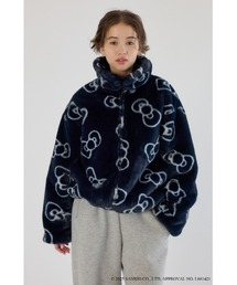 RODEO CROWNS WIDE BOWL | (サンリオキャラクターズ)KITTY フェイクファーコート(その他アウター)