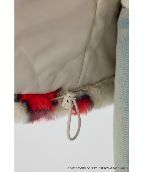サンリオキャラクターズ)KITTY フェイクファーコート（その他アウター