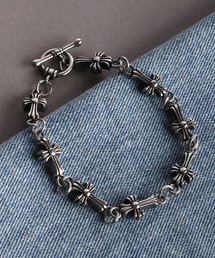 WESTSEA（ウエストシー）の「チェーンブレスレット クロスモチーフ（ブレスレット）」