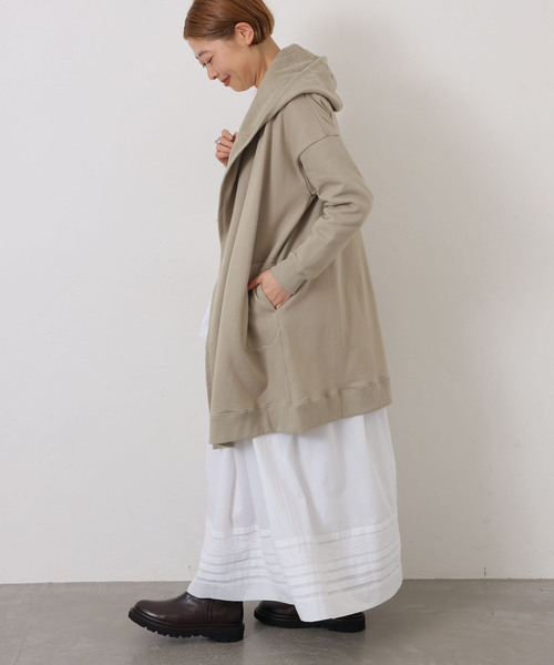 JOURNAL STANDARD LUXE（ジャーナルスタンダード　ラックス）の「【SOIL】CAMBRIC WITH LACE GATHERED SKIRT（スカート・レディース・ブラック/ホワイト・2）」の11枚目の写真