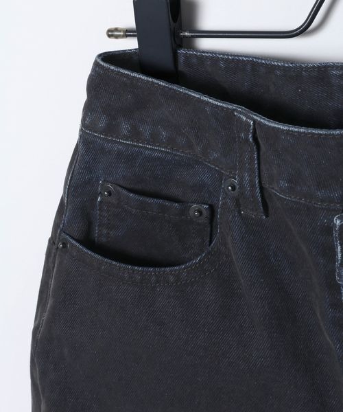 JEANASIS（ジーナシス）の「フロッキーワイドデニム/634876（デニムパンツ・レディース・ブラック系その他/ブラウン系その他/グリーン系その他・SMALL/MEDIUM）」の12枚目の写真