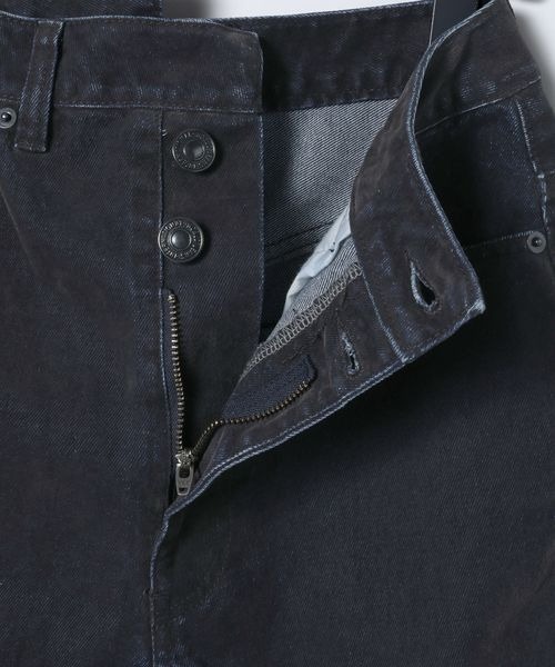 JEANASIS（ジーナシス）の「フロッキーワイドデニム/634876（デニムパンツ・レディース・ブラック系その他/ブラウン系その他/グリーン系その他・SMALL/MEDIUM）」の11枚目の写真