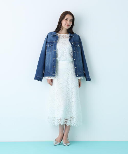 PINKY&DIANNE（ピンキーアンドダイアン）の「◆スカラレースブラウス（シャツ/ブラウス・レディース・ホワイト/ブラック・38）」の13枚目の写真