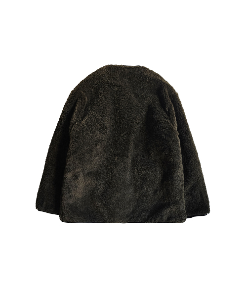 320SHOWROOM(320ショールーム)の「Superior Toggle Quilted Lining Fur Jacket Khaki(ムートンコート・レディース・カーキ・FREE)」の5枚目の写真