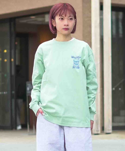 BILLABONG（ビラボン）の「【直営店限定】BILLABONG メンズ ビラボン BURGER ロンT 【2026年春夏モデル】（Tシャツ/カットソー・メンズ・ブルー系その他/ホワイト/エメラルド/クリーム・MEDIUM/LARGE/X-LARGE）」の20枚目の写真