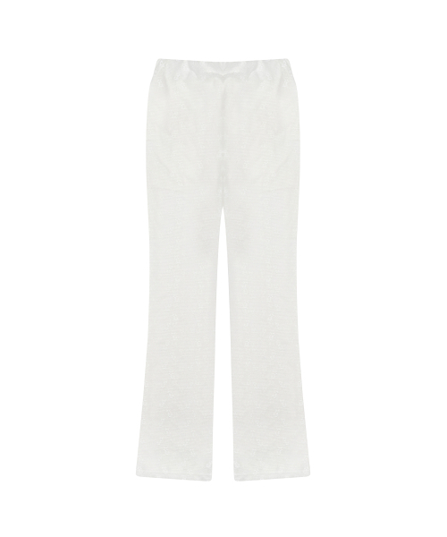 LARTIGENT(ラーティゼン)の「L17 LACE PANTS(WHITE)(その他パンツ・レディース・その他・FREE)」の2枚目の写真