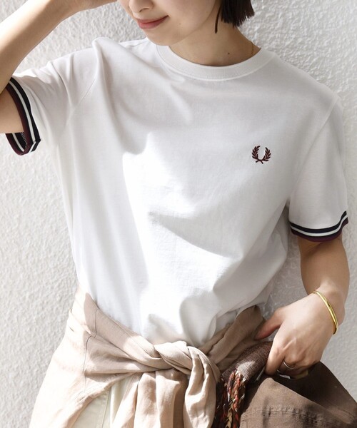 FRED PERRY:G2162 TIPPED T SHIRT（Tシャツ/カットソー）｜FRED PERRY