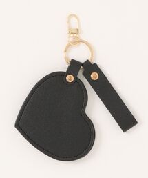 Revo.（レボ）の「ハート型 ミラーチャーム ポータブル キーホルダー（キーホルダー）」