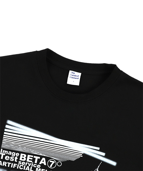THECOLDESTMOMENT(ザコールデストモーメント)の「TCM melanine T (black)(Tシャツ/カットソー・レディース・その他・S/XL/M/L)」の4枚目の写真