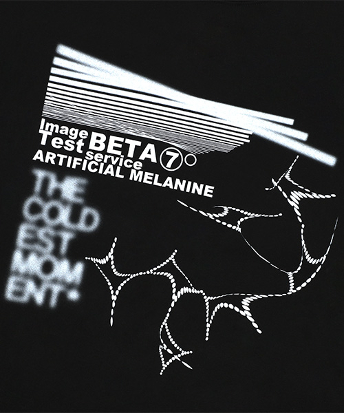 THECOLDESTMOMENT(ザコールデストモーメント)の「TCM melanine T (black)(Tシャツ/カットソー・レディース・その他・S/XL/M/L)」の5枚目の写真