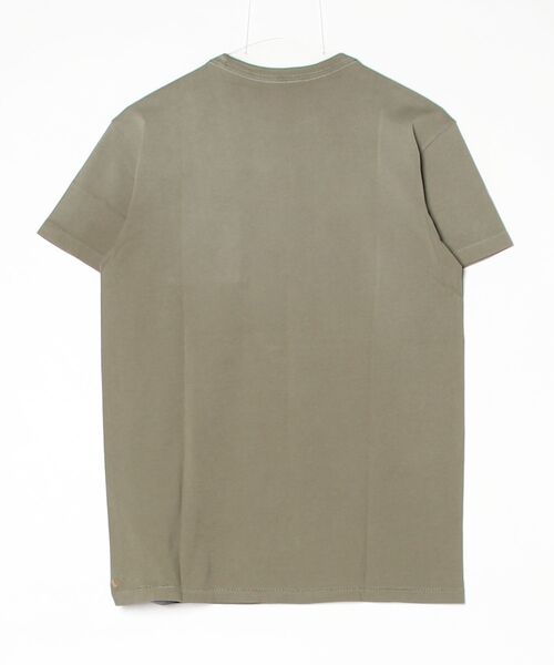 RRL(ダブル アール エル)の「ガーメントダイド ポケット Tシャツ(Tシャツ/カットソー・メンズ・グリーン・XS/XL/S/M/L)」の2枚目の写真