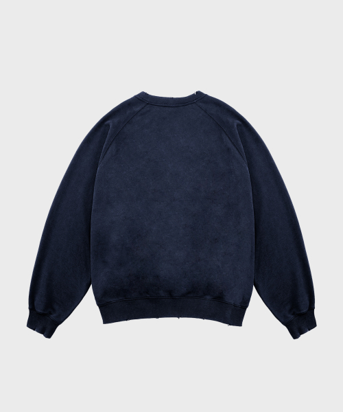 SAINTPAIN（セイントペイン）の「SP デミッジスウェットシャツ ネイビー（スウェット・レディース・その他・M/L）」の2枚目の写真