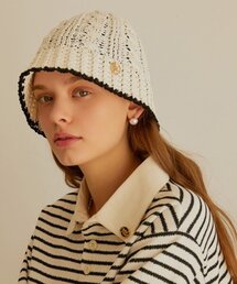 ANOETIC（アノエティック）の「ANC GOLD TWISTED BUCKET HAT_IVORY（ハット）」