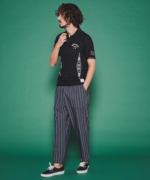 seventy seven(セブンティセブン)の「mhs2489-light onz dry polo shirt (26S) ポロシャツ(7726S270)(ポロシャツ・メンズ・ホワイト/ブラック/トップグレー・XL/L/M/S)」の10枚目の写真