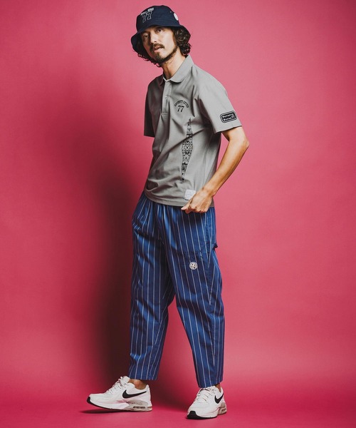 seventy seven(セブンティセブン)の「mhs2489-light onz dry polo shirt (26S) ポロシャツ(7726S270)(ポロシャツ・メンズ・ホワイト/ブラック/トップグレー・XL/L/M/S)」の18枚目の写真