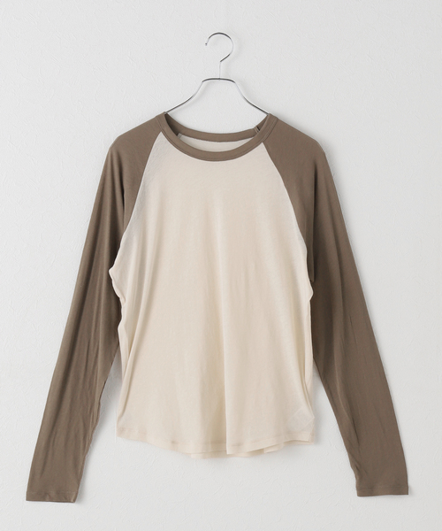 roku /ラグランTシャツ/シアー シアーラグランTシャツ（Tシャツ/カットソー）｜Spick & Span