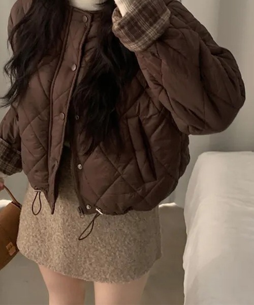 leune(ルネ)の「【インパン付き】ベルト付きボアスカート(スカート・レディース・オフホワイト/ベージュ・LARGE/MEDIUM/SMALL)」の9枚目の写真