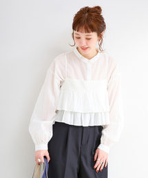 Tシャツ/カットソー キャミソール セット ブラウス」に該当する