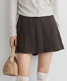 krahe（クレーエ）の「ヘザーツイルボックスプリーツミニスカート（スカート）」