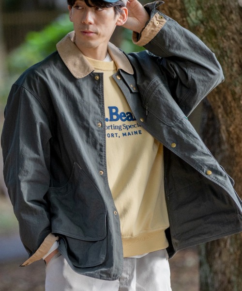 L.L.Bean（エルエルビーン）の「【JAPAN EDITION】ビーンズ・フィールド・コート（その他アウター・メンズ・ストーン/ダークオリーブ/タン・MEDIUM/SMALL/LARGE）」の18枚目の写真