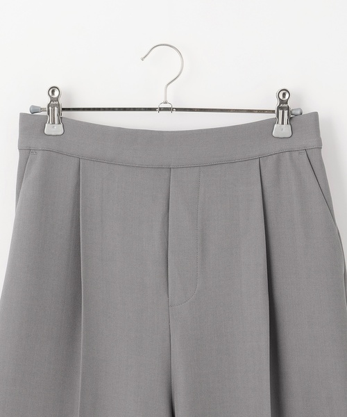 petit main LIEN（プティマインリアン）の「【フォーマル】センタープレスワイドパンツ（その他パンツ・レディース・ネイビー/グレー・F）」の10枚目の写真