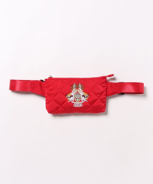倭物やカヤ（ワモノヤカヤ）の「【倭物やカヤ】神使ボディバッグ（ボディバッグ/ウエストポーチ・レディース・レッド/パープル系その他/ベージュ・FREE）」の3枚目の写真