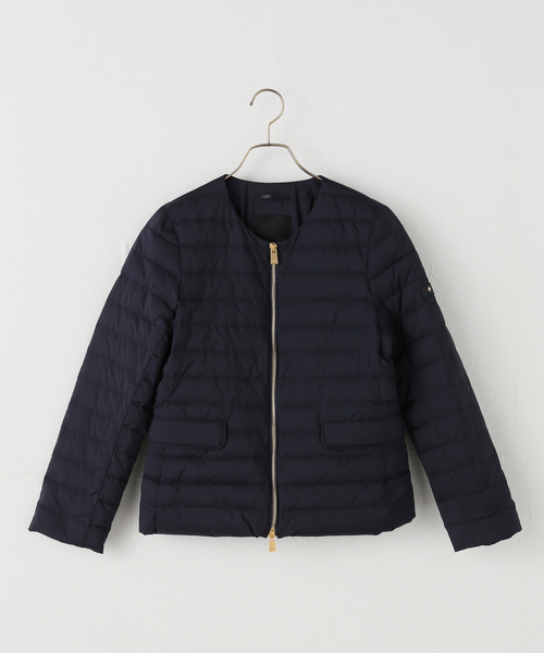 TATRAS CONCEPT STORE(タトラスコンセプトストア)の「【WEB+一部店舗限定】TATRAS / タトラス NOKO ノコ(ダウンジャケット/コート・レディース・ネイビー/ブラック・MEDIUM/LARGE)」の2枚目の写真