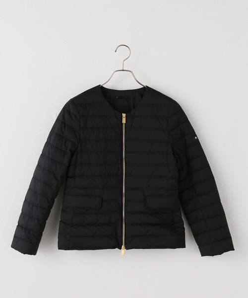 TATRAS CONCEPT STORE(タトラスコンセプトストア)の「【WEB+一部店舗限定】TATRAS / タトラス NOKO ノコ(ダウンジャケット/コート・レディース・ネイビー/ブラック・MEDIUM/LARGE)」の1枚目の写真